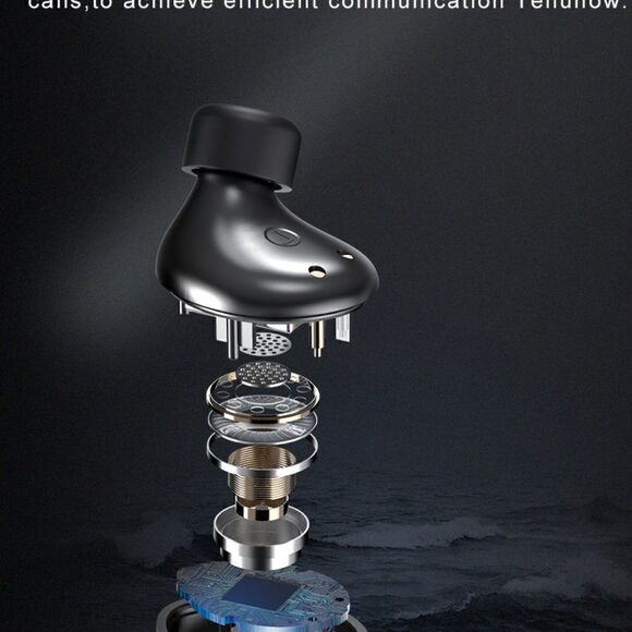 Wireless Bluetooth Headset with Microphone Waterproof w Charging Case - Picture 7 of 10